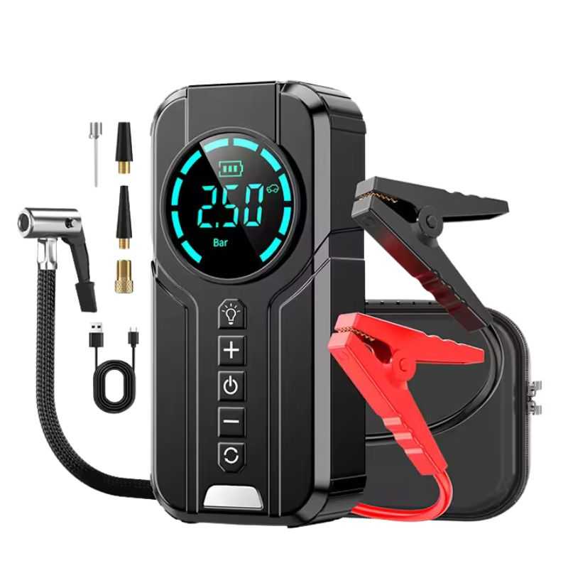 TurboPump™ – Auxiliar de Partida 4 EM 1  + BRINDE ESPECIAL!