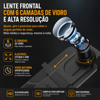 Retrovisor Multimídia SmartVision - Com Câmera de Ré